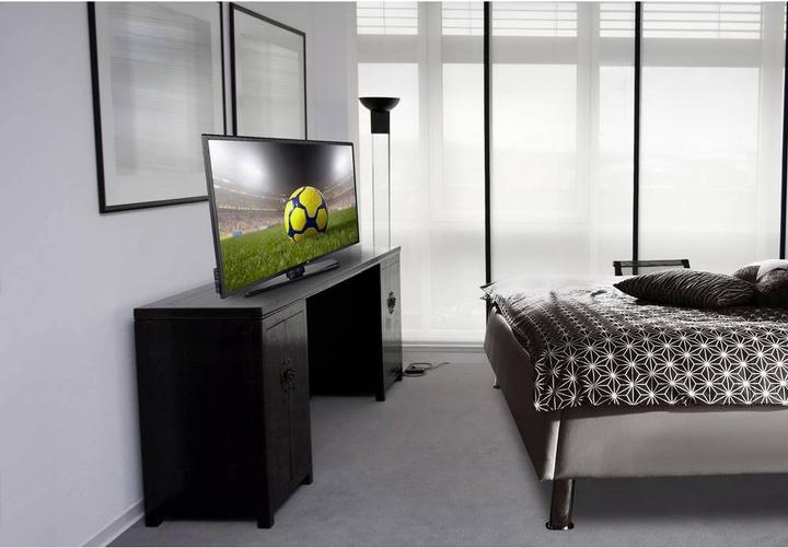 Actual product image SpeaKa Professional TV stand 81 cm (32") - 139.7 cm (55"), tilt and swivel, height adjustable (Universal, 32.01", 40 kg)