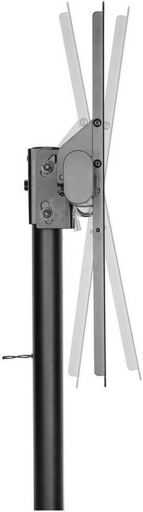 Actual product image SpeaKa Professional TV stand 81 cm (32") - 139.7 cm (55"), tilt and swivel, height adjustable (Universal, 32.01", 40 kg)