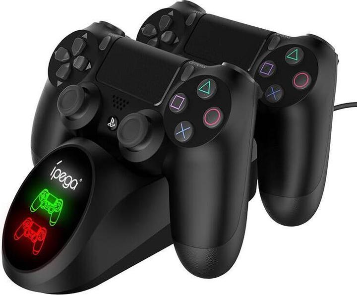 Immagine prodotto iPega Doppia Docking Station PG-9180 per controller di gioco PS4 (nero) (PS4)