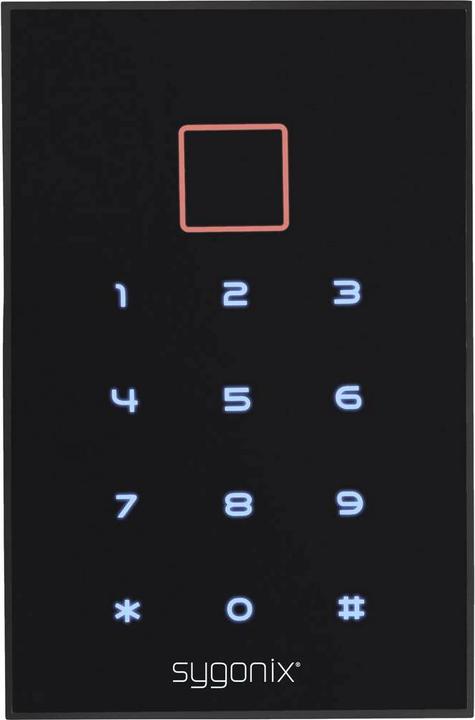 Produktbild Sygonix Touch-Codeschloss mit Kartenleser (Elektronische Zahlenkombination)