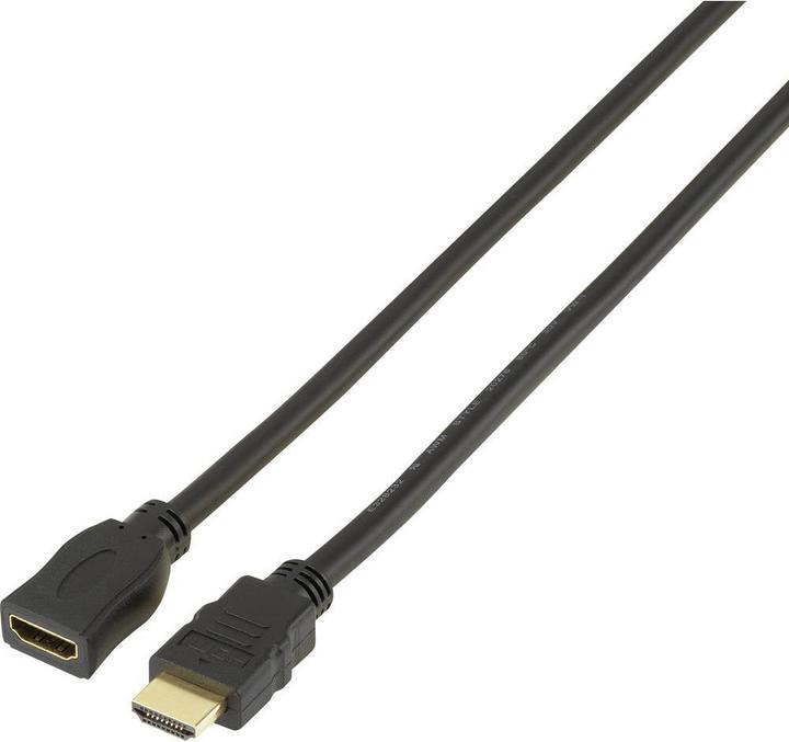SpeaKa Professional Câble d'extension HDMI 2 m (2 m, HDMI)