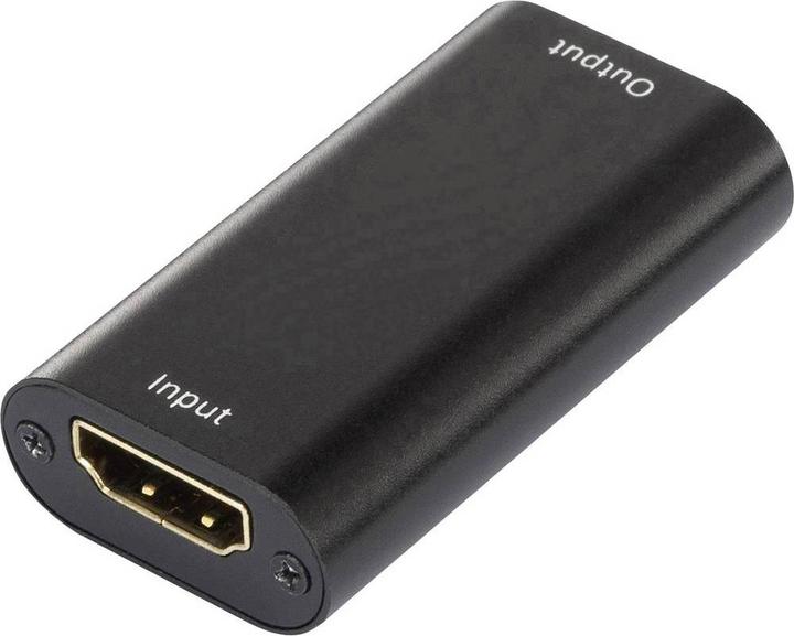Actual product image SpeaKa Professional HDMI™ Repeater via signal cable 40 m (HDMI, 2.80 cm)