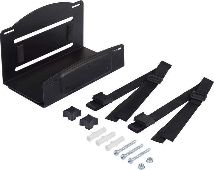 Actual product image SpeaKa Professional PC wall bracket CPB-2 with retaining straps