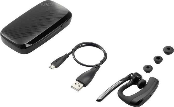 Actual product image Sygonix Connect Business headset with charging box (Wireless, USB-A)
