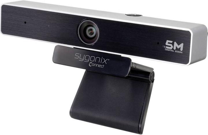 Produktbild Sygonix Connect 2K Webcam mit Stereomikrofon (5 Mpx)