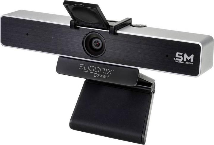 Produktbild Sygonix Connect 2K Webcam mit Stereomikrofon (5 Mpx)