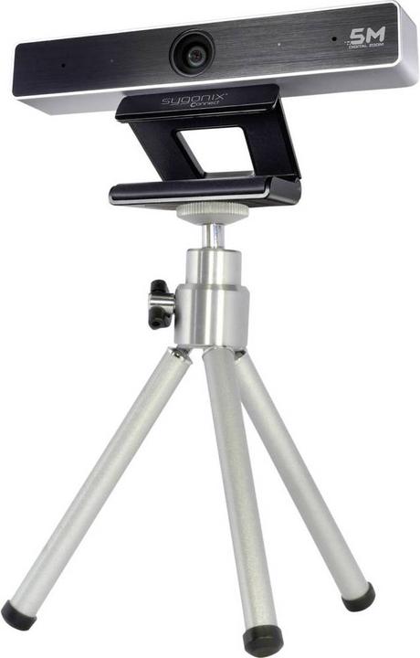 Produktbild Sygonix Connect 2K Webcam mit Stereomikrofon (5 Mpx)