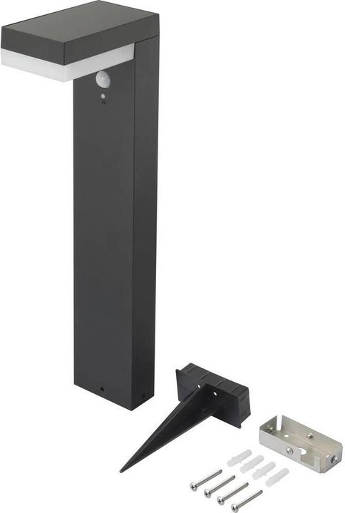 Image du produit Sygonix Lampe solaire sur pied avec PIR (600 lm, IP44)