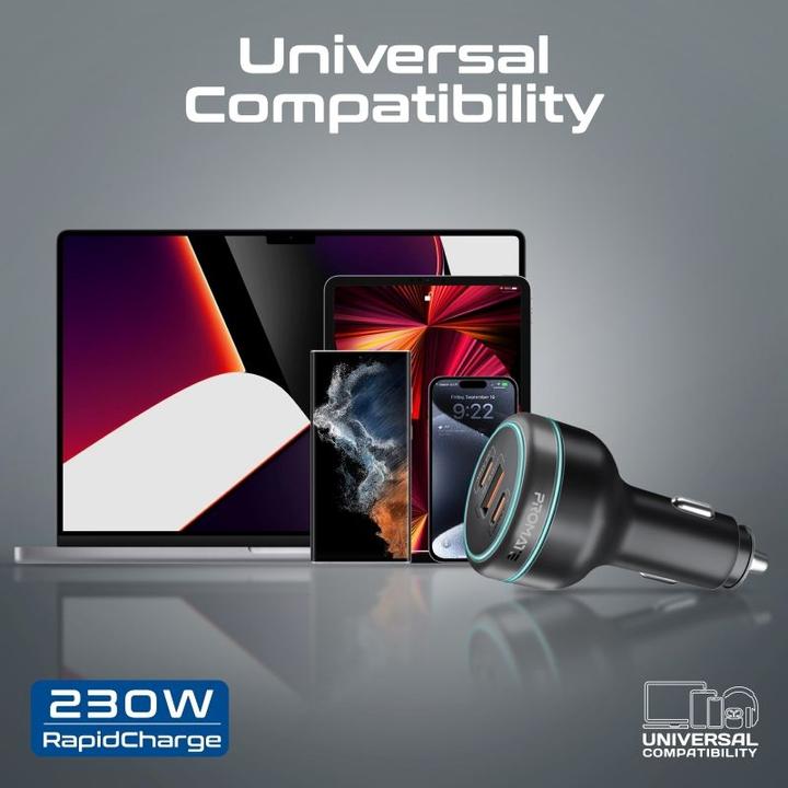 Image du produit ProMate Adaptateur de charge USB-C PowerDrive 230Watt