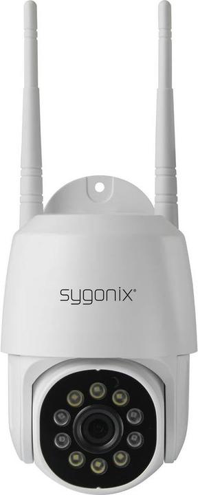 Actual product image Sygonix LAN, WLAN IP pan/tilt camera (1920 x 1080 Pixels)