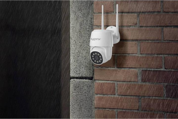 Actual product image Sygonix LAN, WLAN IP pan/tilt camera (1920 x 1080 Pixels)
