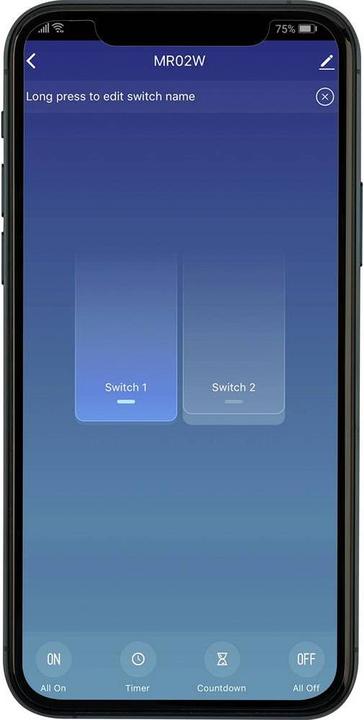 Image du produit Sygonix Commutateur de relais avec Wi-Fi intégré, 10 A, 2 canaux (Actionneur de commutation)