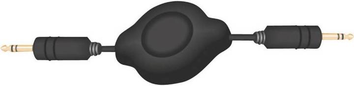 Image du produit SpeaKa Professional Câble jack enroulable Prise jack 3.5 mm Prise jack 3.5 mm 1.1 m (1.10 m, 2,5 mm)