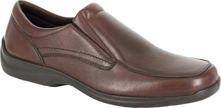 Actual product image IMAC Mens Leather Twin Gusset Casual Shoes (45.5)