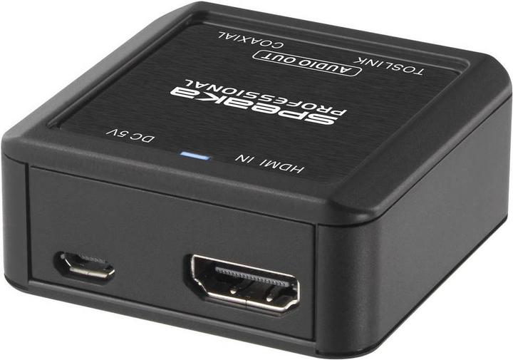 Actual product image SpeaKa Professional HDMI (eARC/ARC) to Coax/Toslink Adapter (HDMI Modulator, Toslink Adapter)