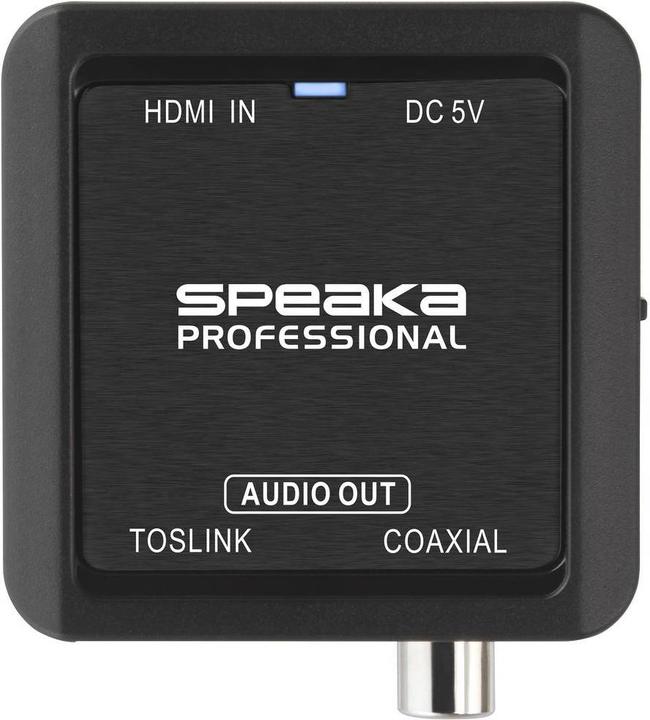 Actual product image SpeaKa Professional HDMI (eARC/ARC) to Coax/Toslink Adapter (HDMI Modulator, Toslink Adapter)