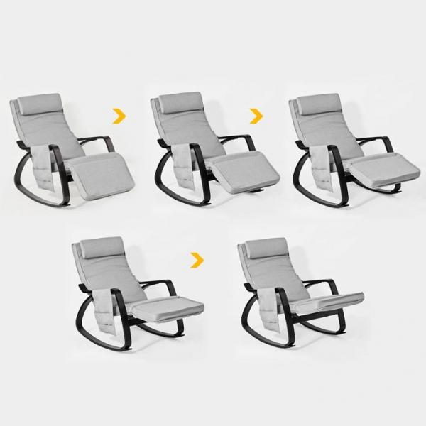 Image du produit SoBuy Fauteuil à bascule