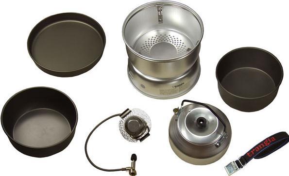 Actual product image Trangia 25-8 HA ALU/UL Storm stove with gas burner
