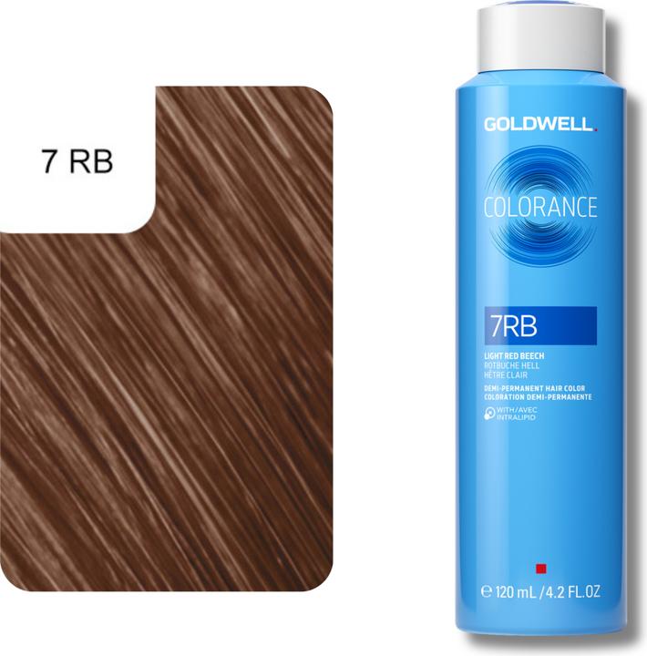 Actual product image Goldwell Colorance Depot Demi Permanent Hair Colour (7RB red beech light)