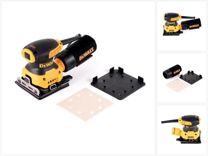 Actual product image DeWalt DWE 6411 Levigatrice orbitale 230 W + Carta abrasiva 108 x 115 mm (Sander, 230 W)