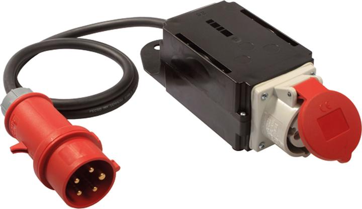 Immagine prodotto Bachmann Limitatore di corrente di spunto 16A 3Ph H07RN-F 5G1.5 con spina CEE 400V (1 x, CEE 32/3)