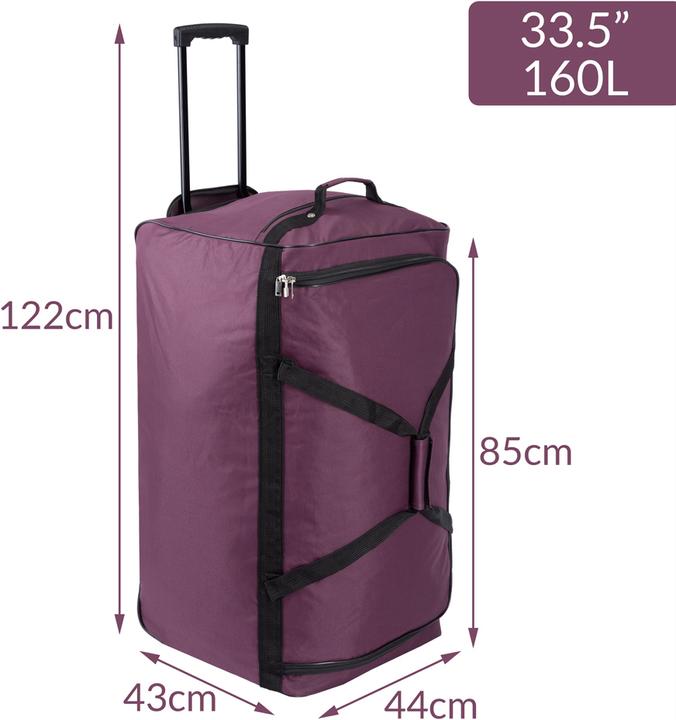 Immagine prodotto Monzana Borsa da viaggio (160 l, XL (da 115l))