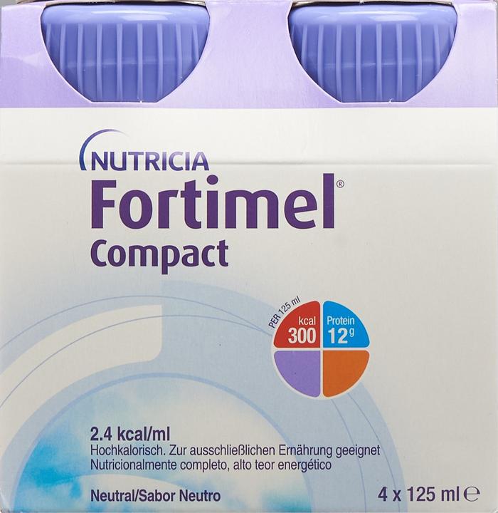 Immagine prodotto Fortimel Compatto 2.4 Neutro (Neutro, 4 x)