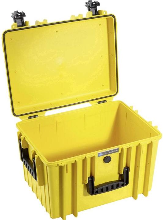 Actual product image B&W International Protective case foam plastic type 5500 (Camera shoulder bag, 4.70 l)