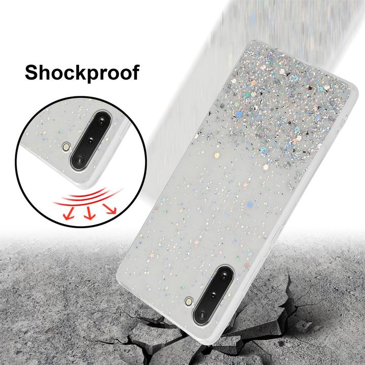 Produktbild Cadorabo TPU Cover funkelnder Glitter (Samsung Galaxy Note 10)