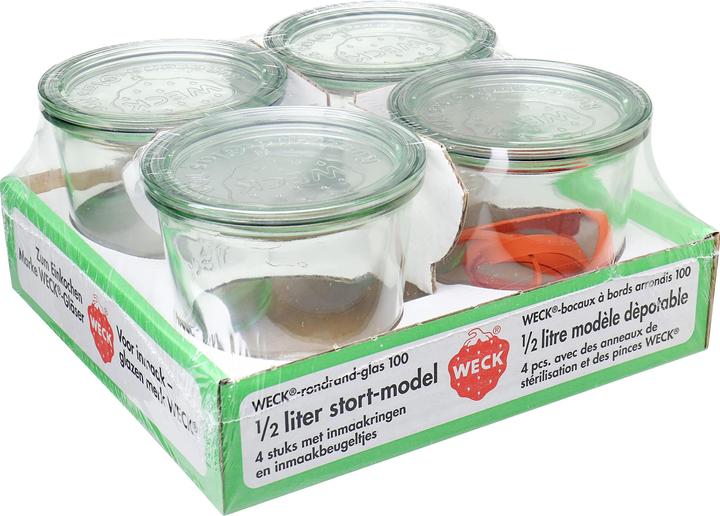Image du produit Weck forme du linteau (4 pcs, 0.50 l)
