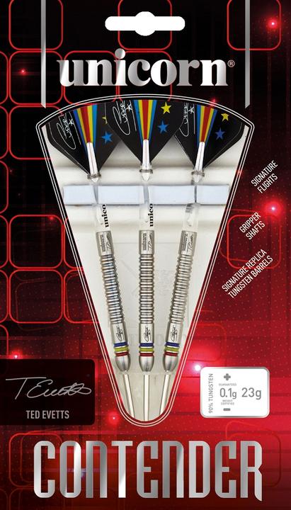 Produktbild Unicorn Contender Ted Evetts Steel Darts (23 g)