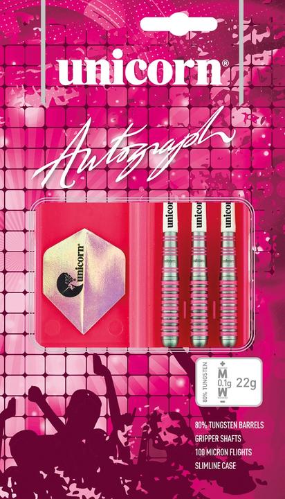 Actual product image Unicorn Autograph Steel Darts (26 g)