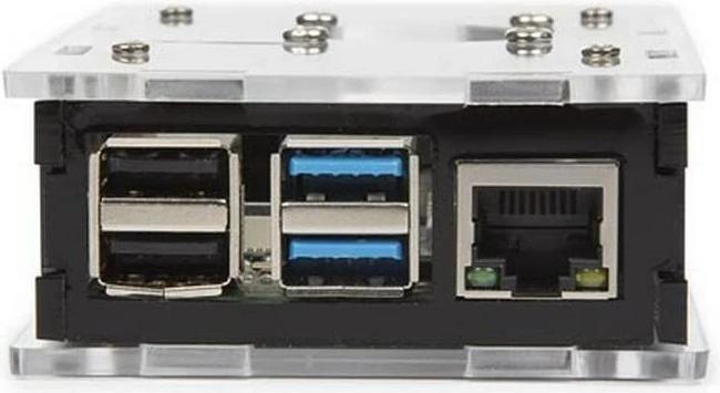 Produktbild Whadda Gehäuse Transparent Case Für Raspberry PI 4