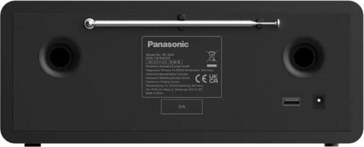 Actual product image Panasonic RF-D40EG-K (FM, DAB+, Web radio, VHF, Wi-Fi, Bluetooth)