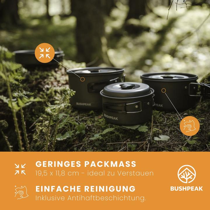 Produktbild Bushpeak Kochtopf Set