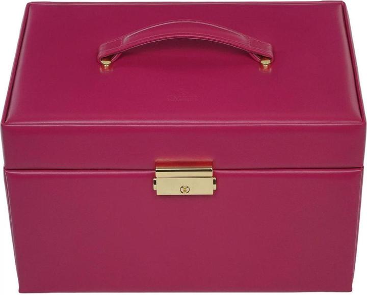 Image du produit Sacher 74.519.560707 - Boîte à bijoux Karen colisimo rose cuir pleine fleur