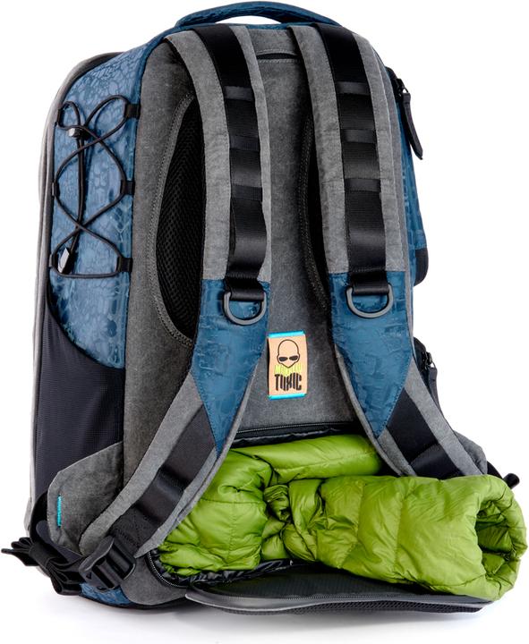 Actual product image 3 Legged Thing Valkyrie Camera Backpack L Water Resistant "Frog" Pocket Sapphire