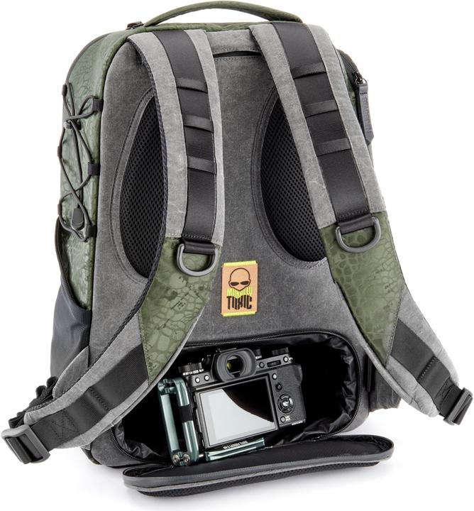 Produktbild 3 Legged Thing Toxic Valkyrie Camera Backpack M Water Resistant "Frog" Pocket Emerald