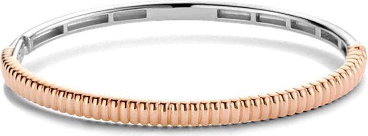 Produktbild Ti Sento Milano Armreif mit Rippenstruktur rosévergoldet 2956SR (6 cm, 925 Sterling Silber)