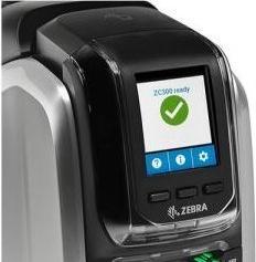 Immagine prodotto Zebra Stampante ZC300 monofacciale USB ed Ethernet CardStudio 2.0 (standard) Applicazione 200 carte in (300 dpi)