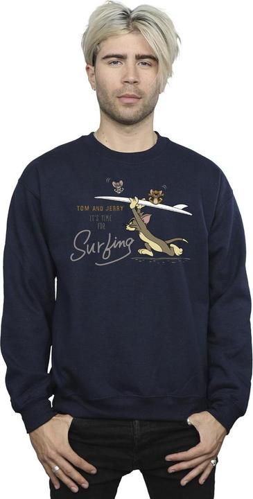 Immagine prodotto Tom & Jerry It's Time For Surfing Felpa Uomo (L)