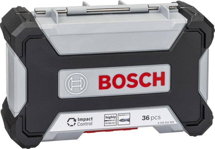 Immagine prodotto Bosch Professional Zubehör Set di punte a percussione 36 pezzi. (Croce Phillips PH M1, Croce Phillips PH M2, Croce Pozidriv PZ M2, Croce Phillips PH M3, Croce Pozidriv PZ M3)