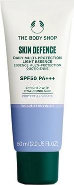 Body Shop Light Moisturizing Face Cream Spf 50 Skin Defence Multi-Protection Light Essence 60 Ml (Sonnencreme Gesicht, SPF 50, 60 ml)