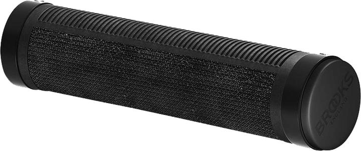 Brooks Running Brooks grip Cambium Comfort, all black 130/100mm aluminium clamping rings, for hub gears