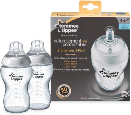 Immagine prodotto Tommee Tippee Kūdikio buteliukas 2 vnt (340 ml) (340 ml)