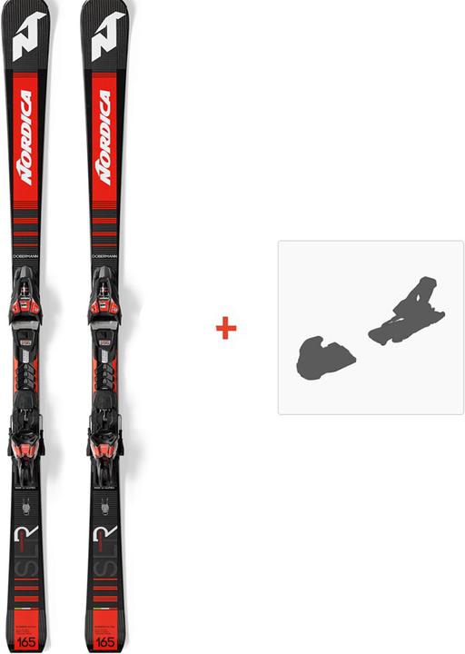 Produktbild Nordica Ski Dobermann SLR RB + XCELL 14 FDT 2019 (160 cm, Ohne Bindung)