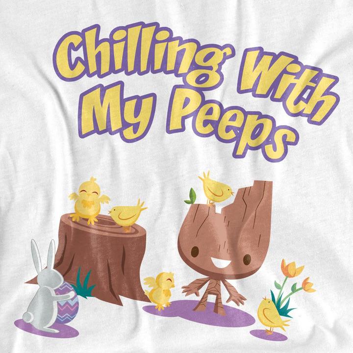 Produktbild Guardians of the Galaxy Chilling With My Peeps TShirt (S)