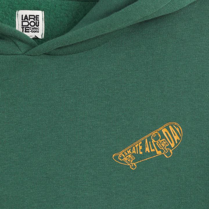 Image du produit La Redoute Collections Sweat à capuche avec motif skateur sur le devant (152)