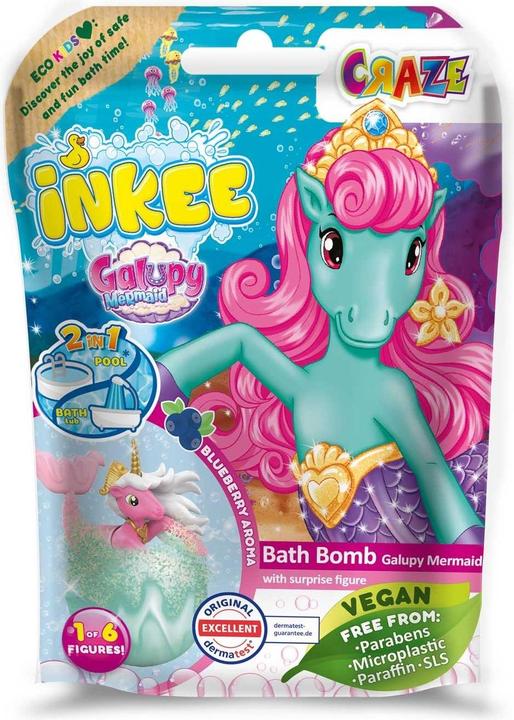 Craze Boules de bain à superposition Inkee Galupy Mermaid