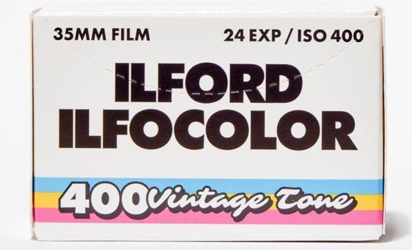 Actual product image Ilford Ilfocolor 400 135/236 vintage tone